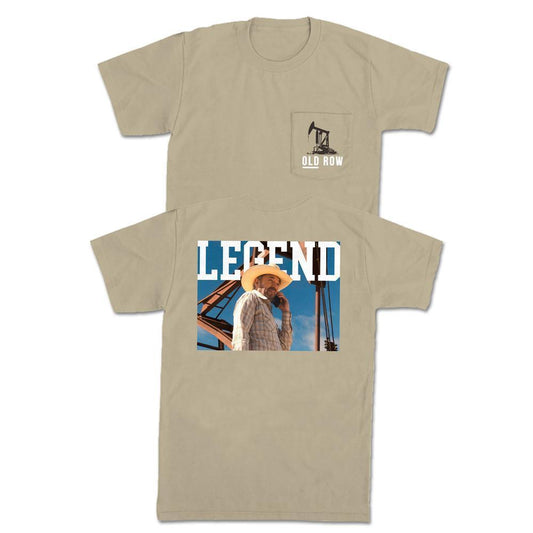The Texas Oilman Legend Pocket Tee