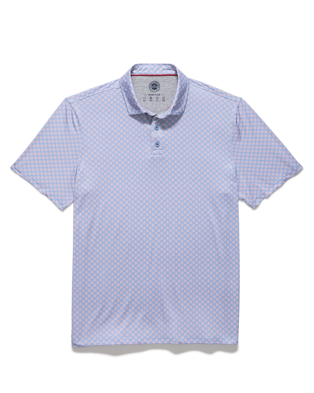 FRIDLEY SS AGAVE PRINT PERFORMANCE POLO