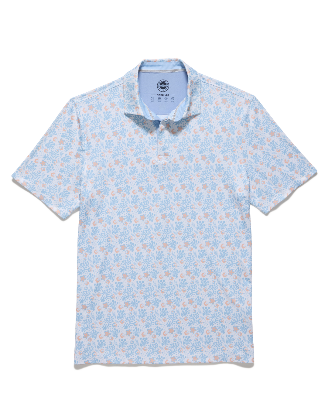 BERRYVILLE SS FLORAL PRINT PERFORMANCE POLO