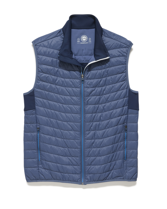 SILVERHILL QUILTED PERFORMANCE VEST - Navy