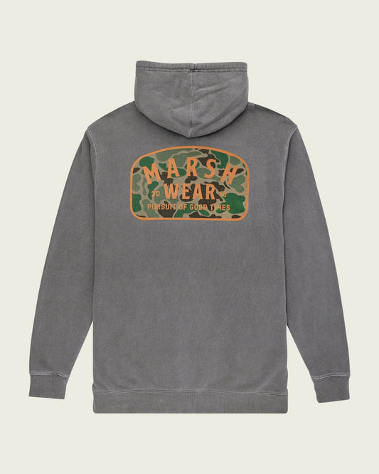 Alton Camo Hoodie - Black