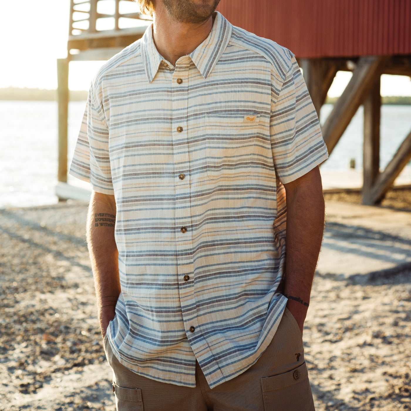 Layday Button Up