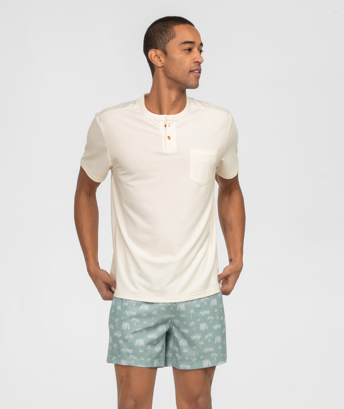 Max Comfort Henley SS