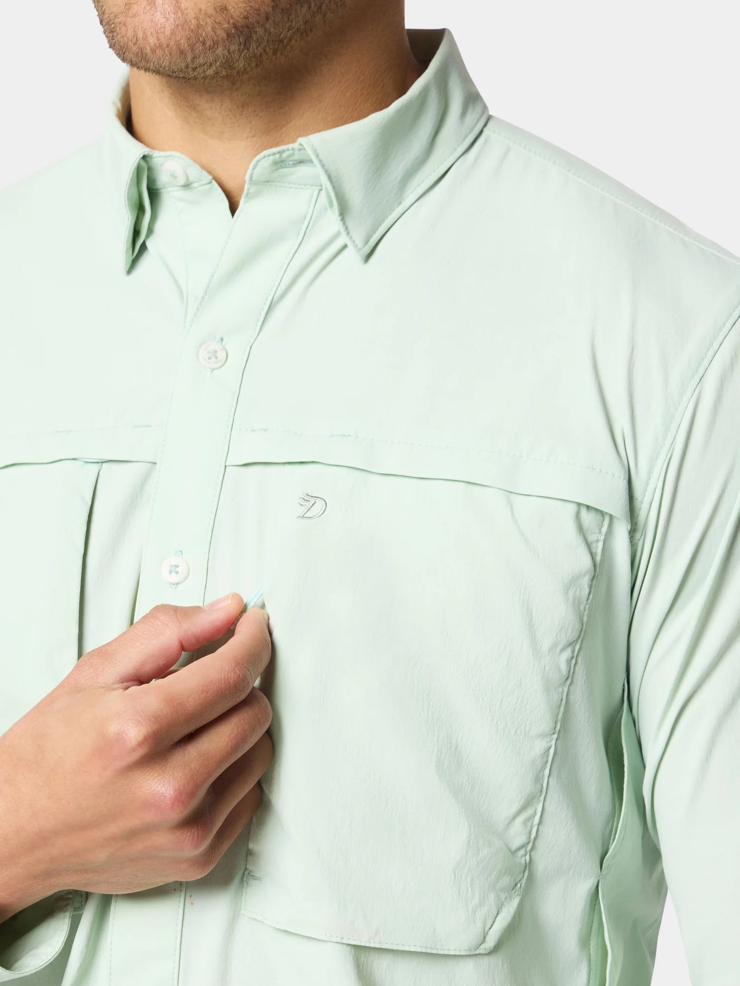 Men's Lightweight Fishing Shirt Long Sleeve