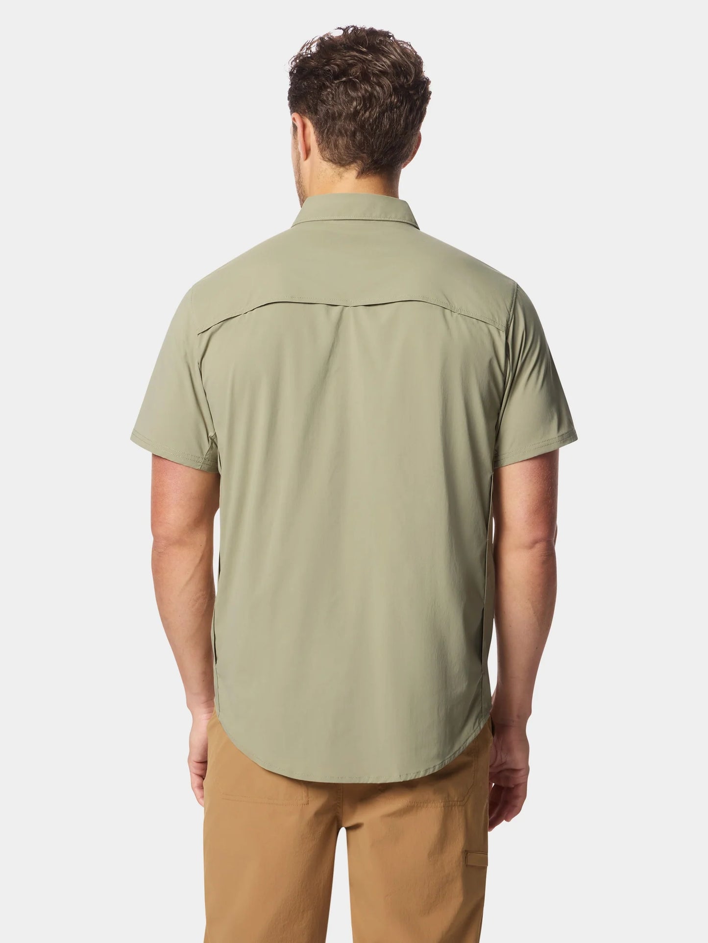 Men's Lightweight Fishing Shirt Short Sleeve