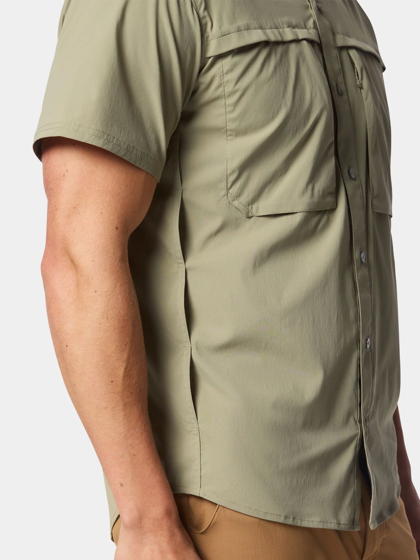 Men's Lightweight Fishing Shirt Short Sleeve