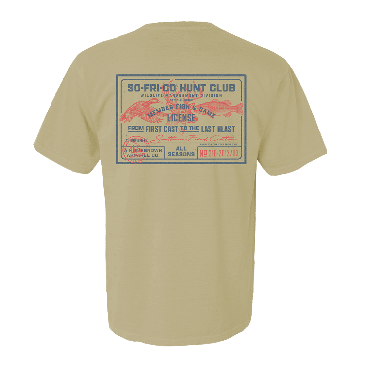 SOFRICO Hunt Club - Sandstone - back