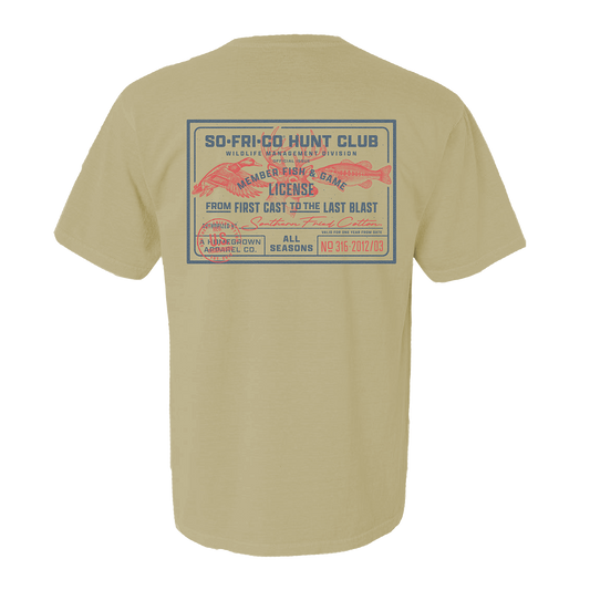 SOFRICO Hunt Club - Sandstone - back