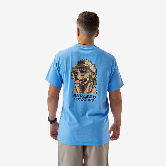 Short Sleeve Tee - Mallard Camo Dog