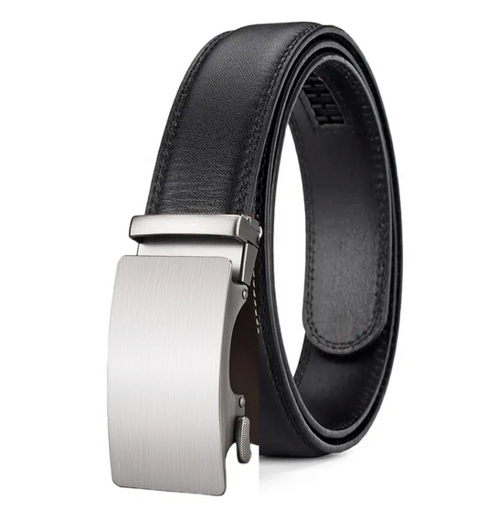 Ratchet Style Leather Belt