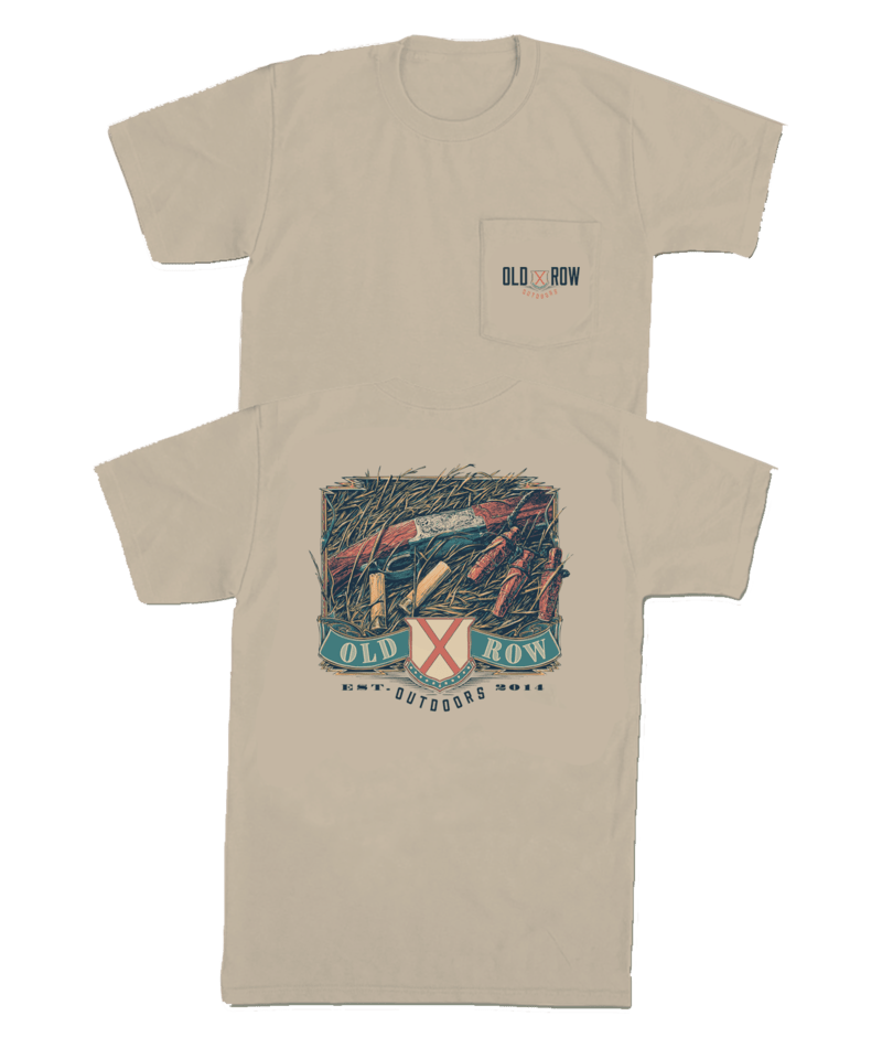 Old Row Outdoors Shells Pocket Tee