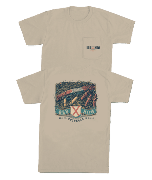 Old Row Outdoors Shells Pocket Tee