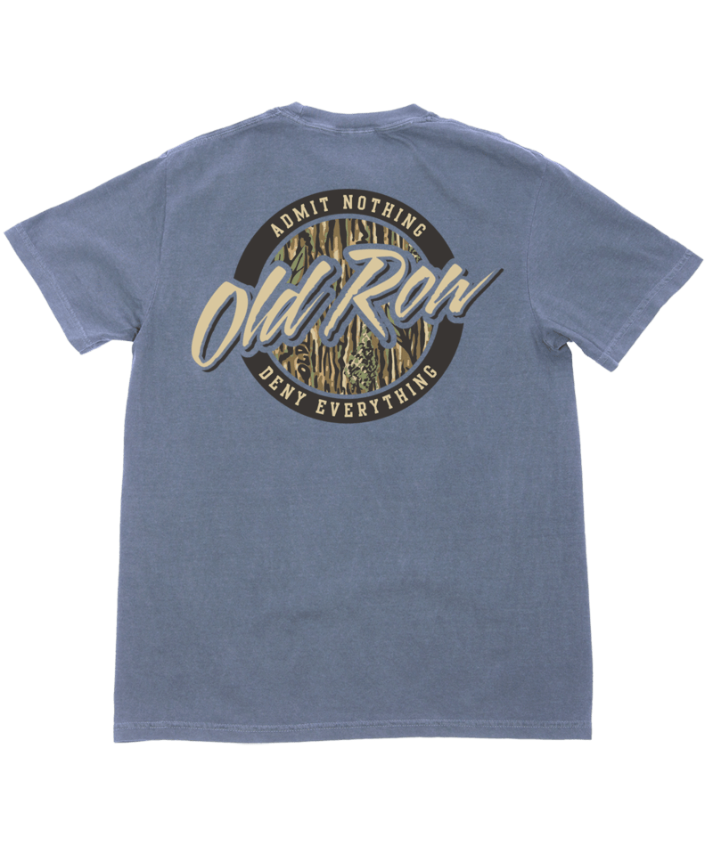 Camo Circle Logo Pocket Tee