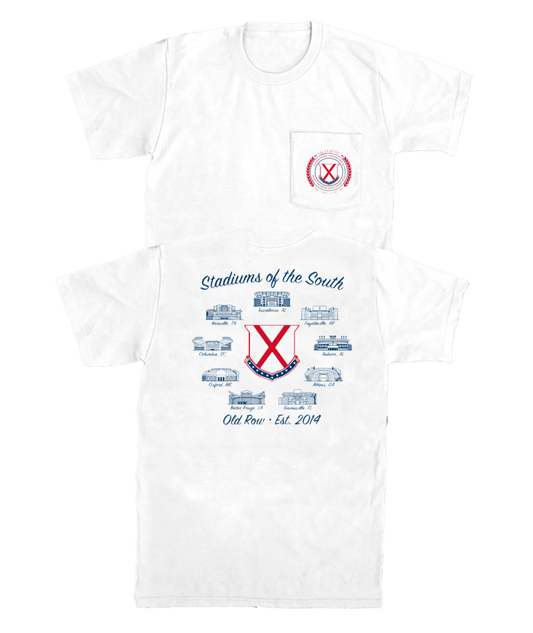 Stadiums of the South Pocket Tee