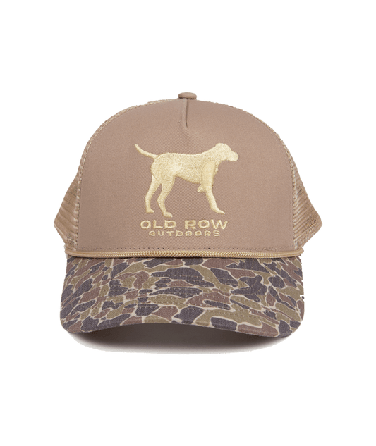 Camo Pointer Mesh Back Hat