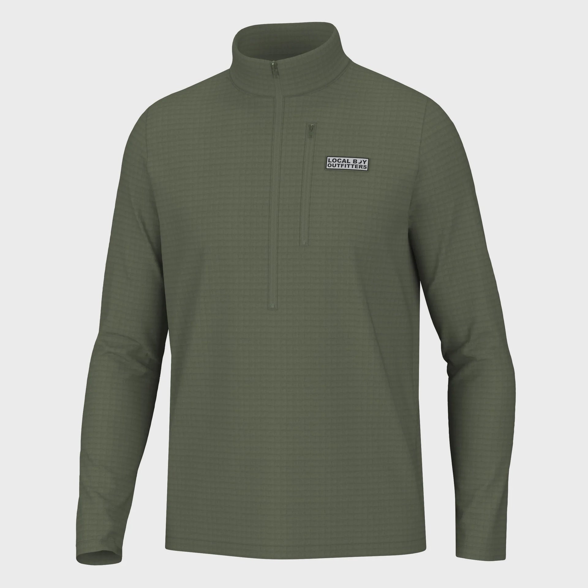 Waffle Half Zip