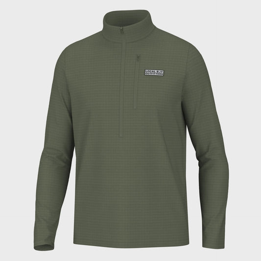Waffle Half Zip