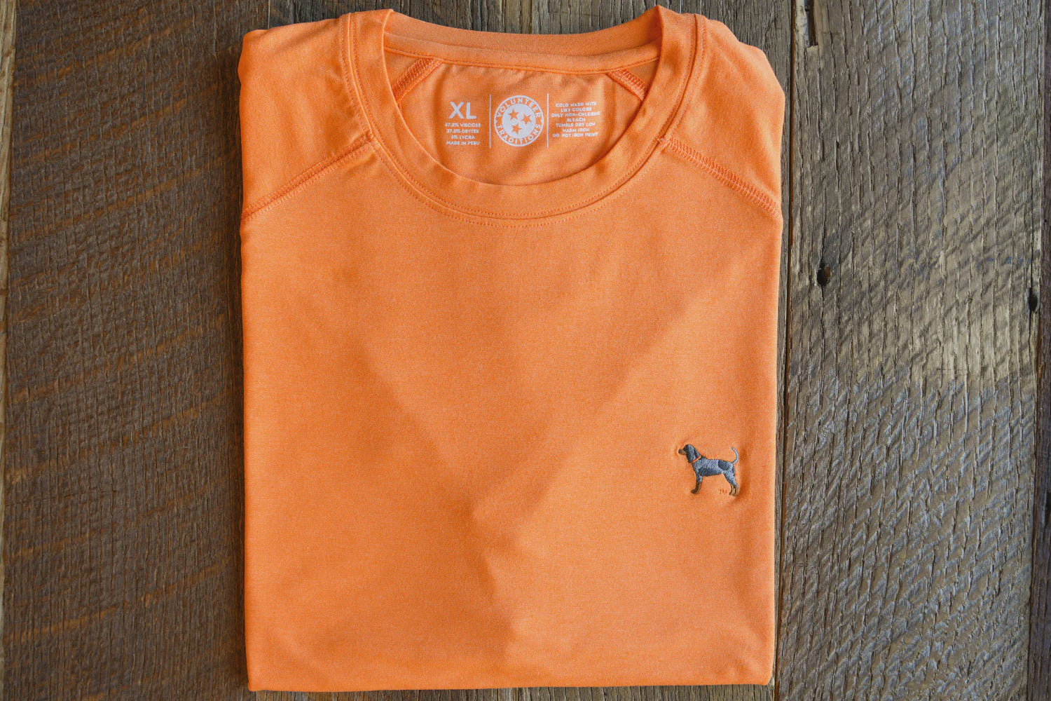 Bluetick Embroidered Active Tee