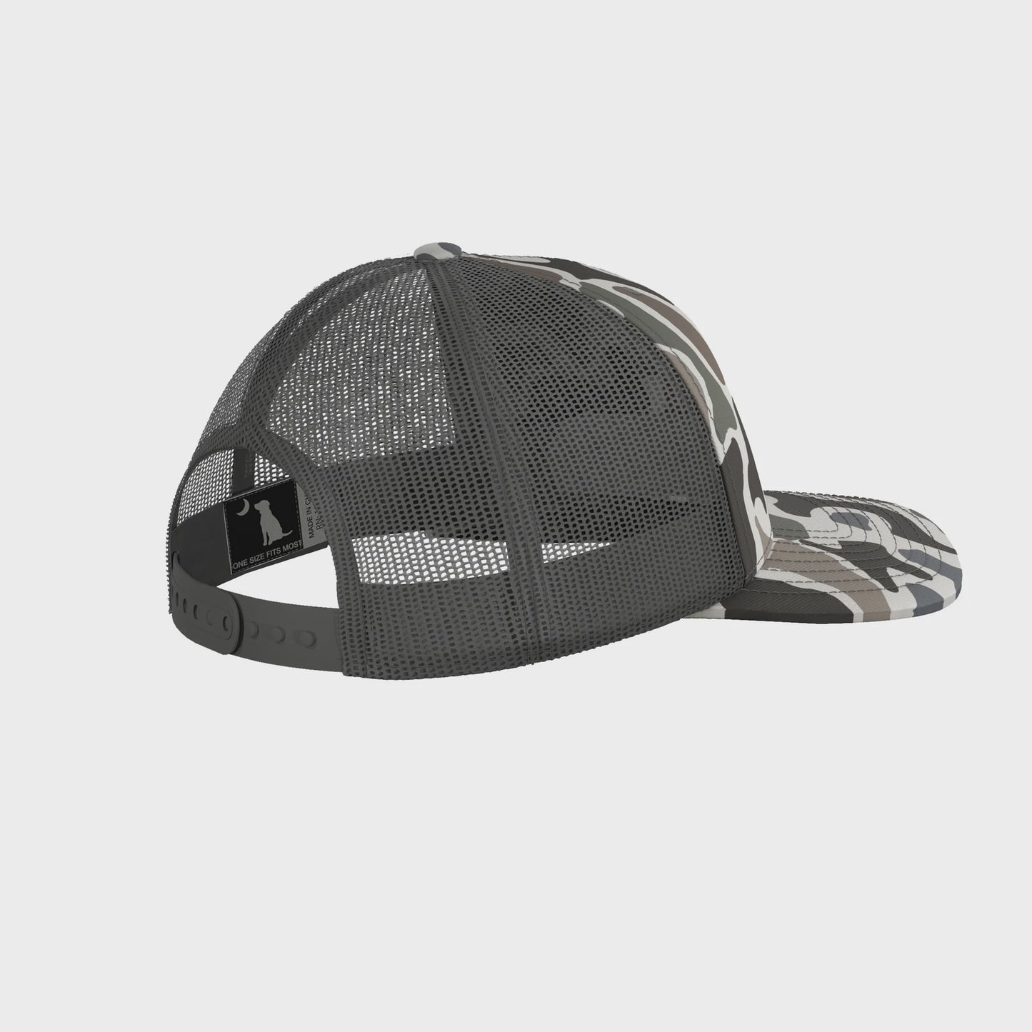 Topo Leather Trucker Hat