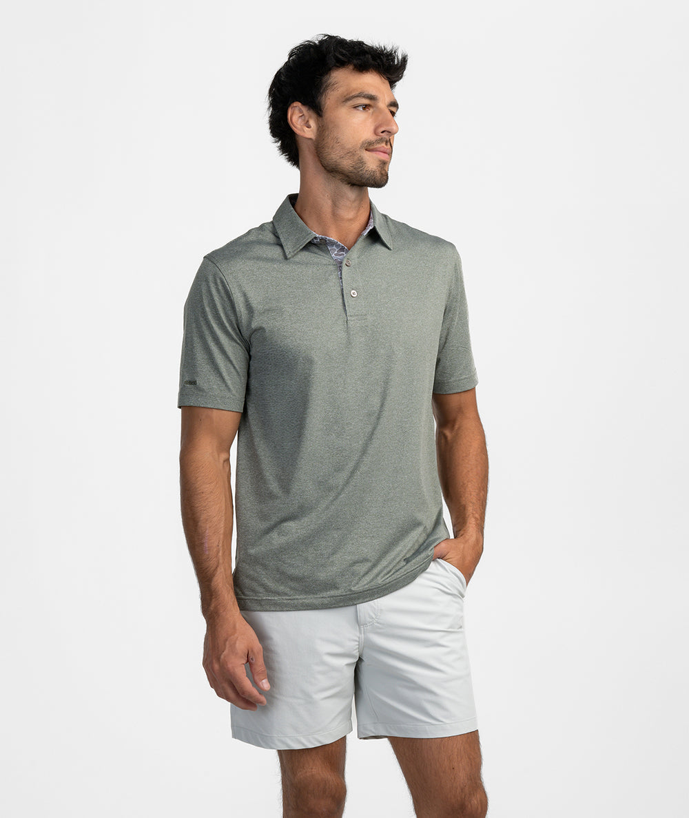 Grayton Heather Polo