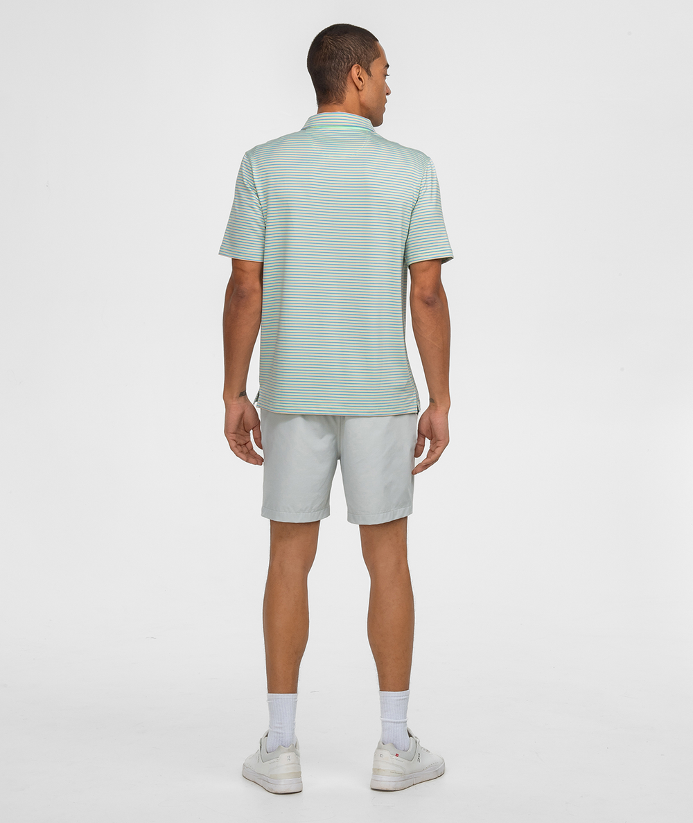 Crestline Stripe Polo