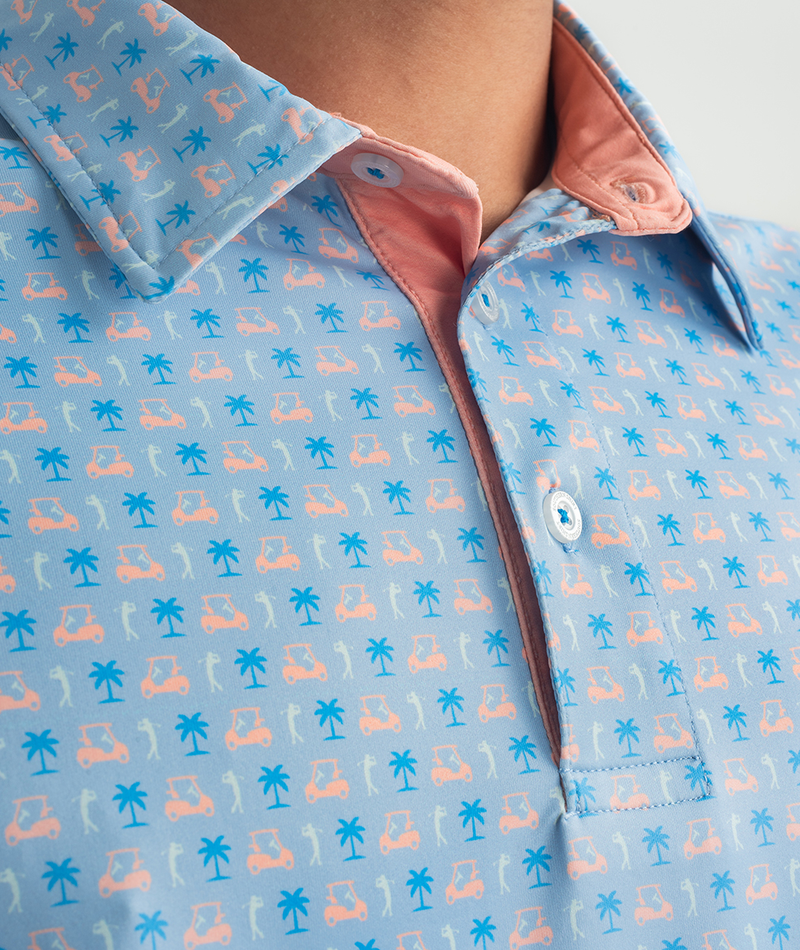 Par Fore Printed Polo