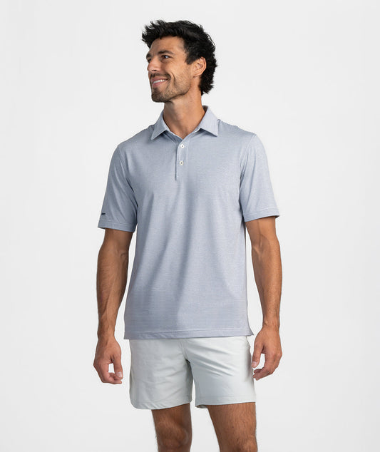 Heather Madison Stripe Polo