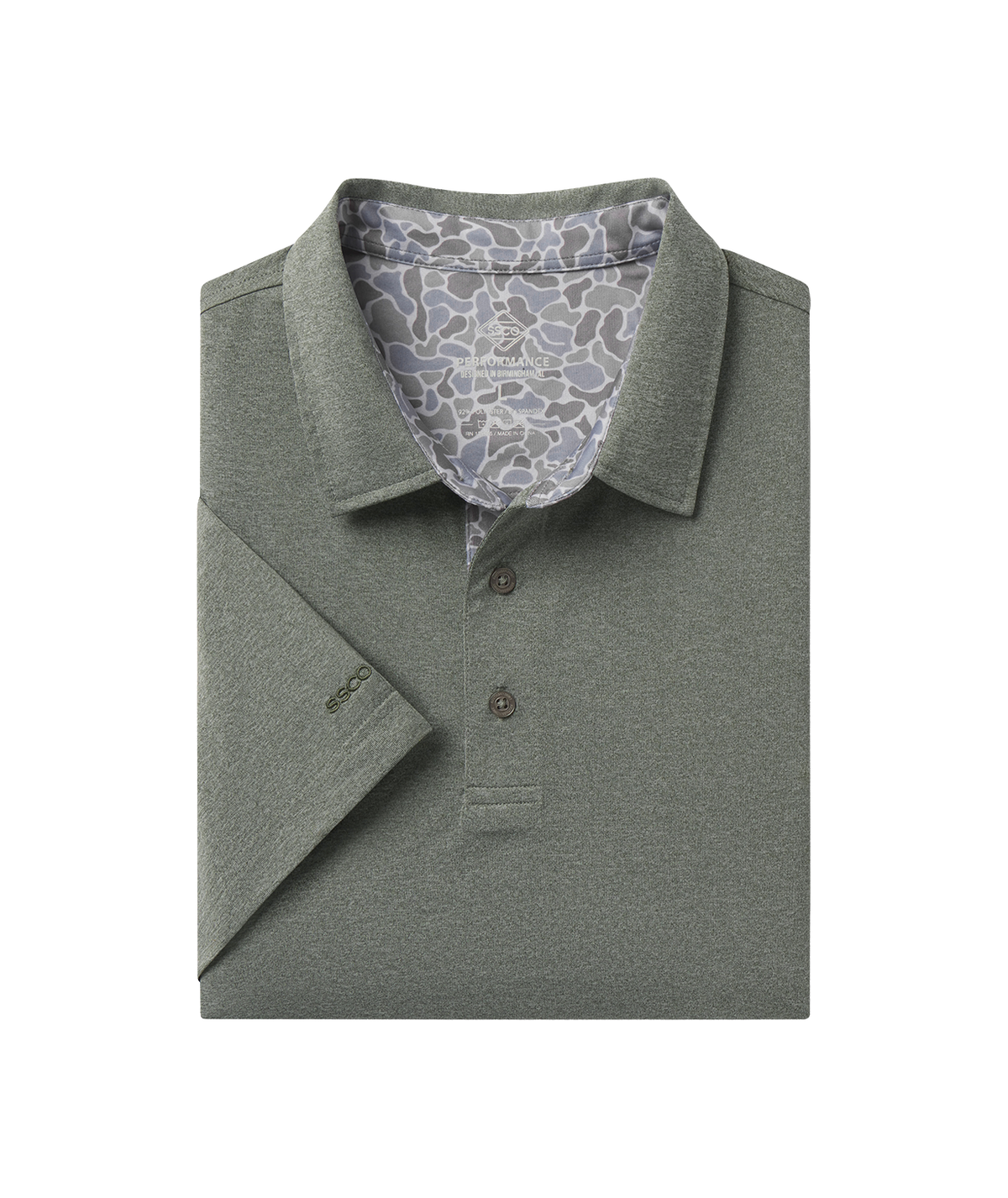 Grayton Heather Polo