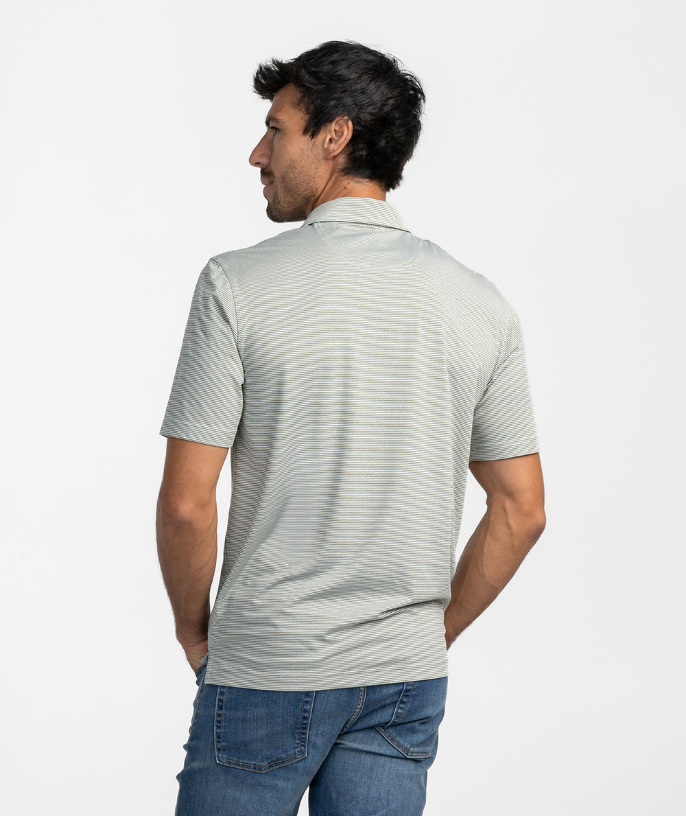 Heather Madison Stripe Polo