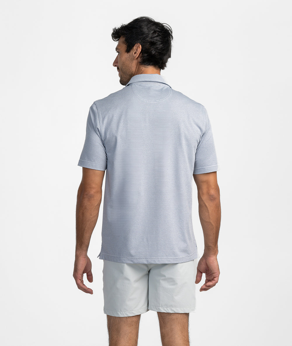 Heather Madison Stripe Polo