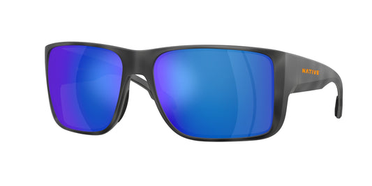 Native Badlands XL Matte Black/Blue Reflex