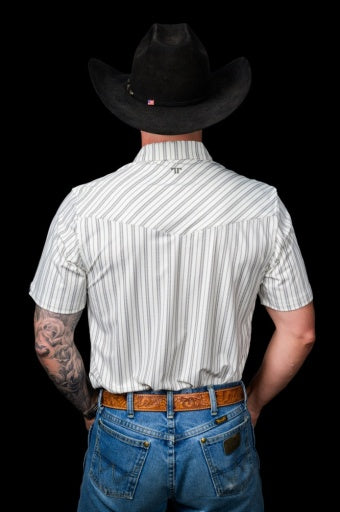 The Jack Pearl Snap Polo In Cream - image 2