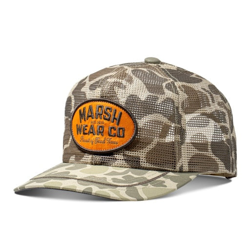 Outpost Mesh Trucker - Khaki Mallard Camo