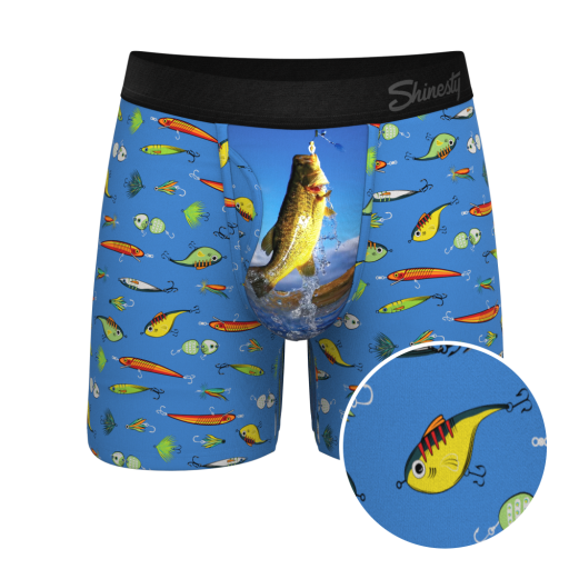 The Bait And Tackle | Bass Ball Hammock® Pouch Underwear With Fly