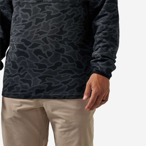 Blaze Tech Quarter Zip - Black Camo