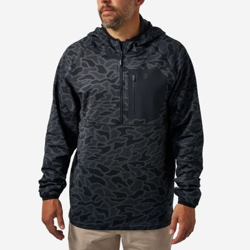 Blaze Tech Quarter Zip - Black Camo