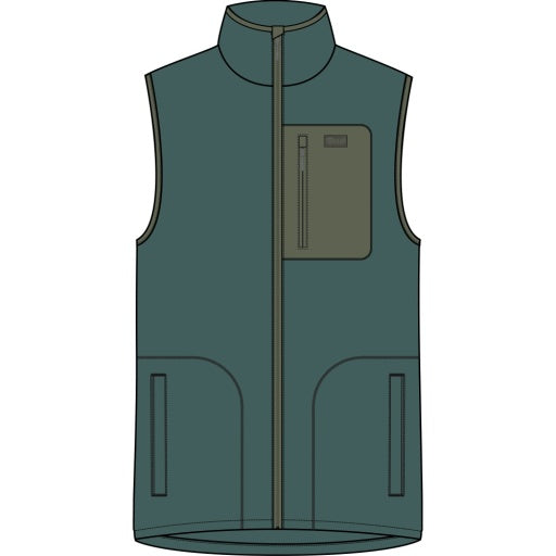 Sullivan Vest - Mallard Green