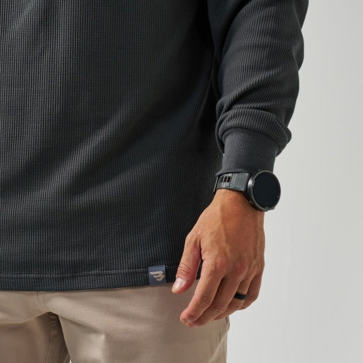 Thermal Hoodie - Gun Metal Grey