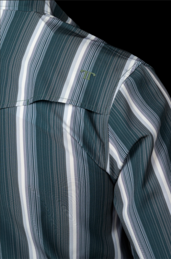 The Tristan In Black - Long Sleeve Pearl Snap Shirt - image 4