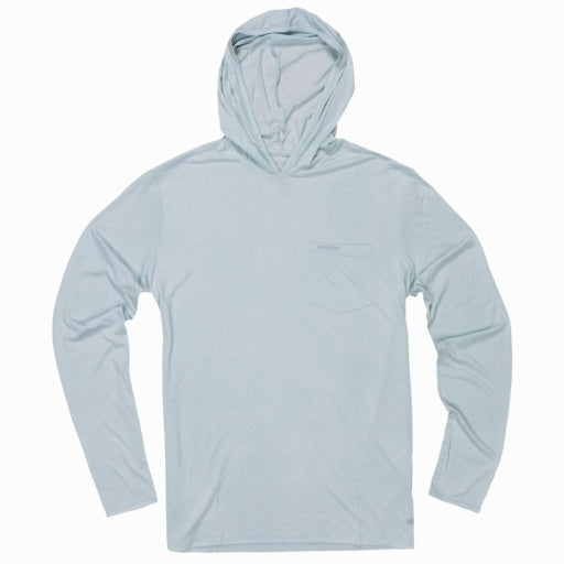 YUCATAN BAMBOO HOODIE - FRIO BLUE