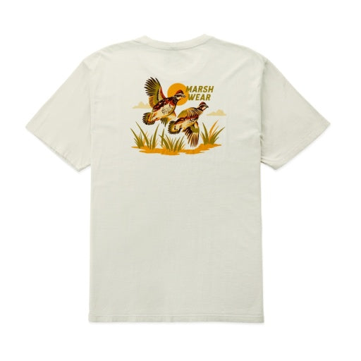 Heritage Quail SS Tee - Rock