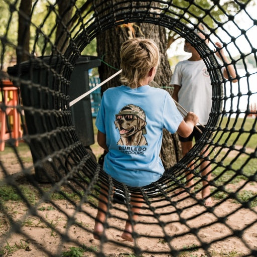 YOUTH MALLARD CAMO DOG TEE