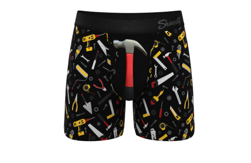 The Tool Belt | Hammer And Tools Ball Hammock® Pouch Underwear With Fly