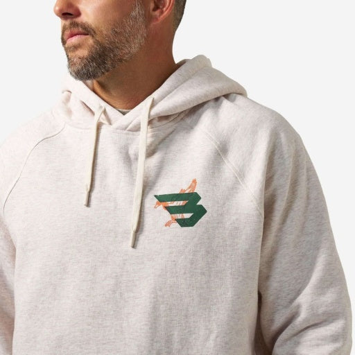 Fleece Hoodie - Heather Oatmeal