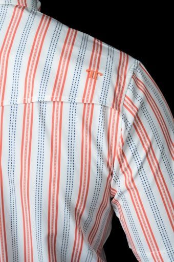 THE JAKE IN SALMON - SHORT SLEEVE SNAP