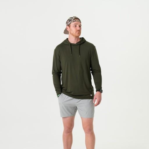 Performance Hoodie - Mallard Green
