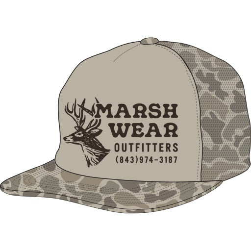 Outfitter Snapback - Khaki Mallard Camo