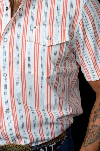 THE CARSON IN LIGHT BLUE - SHORT SLEEVE SNAP