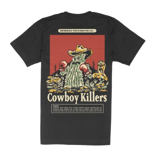 COWBOY KILLERS T-SHIRT - BLACK
