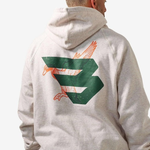 Fleece Hoodie - Heather Oatmeal